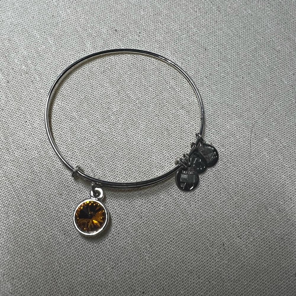 Alex and Ani Birthstone Bangle Bracelet